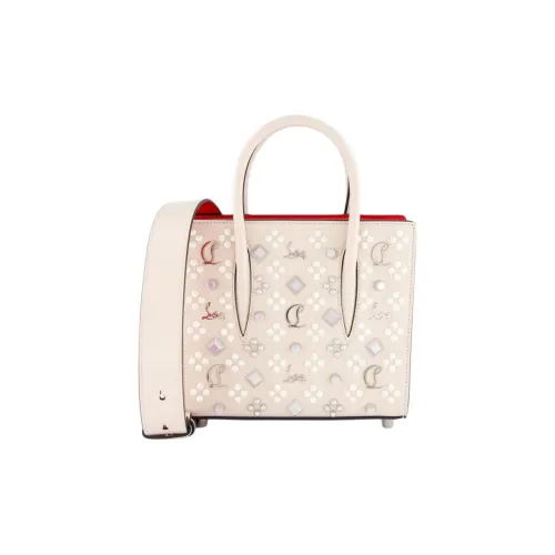 CL LUBOTING Calfskin Tote Bag Shopping Bag Shoulder Bag Crossbody Bag Handbag Mini Women's Cream