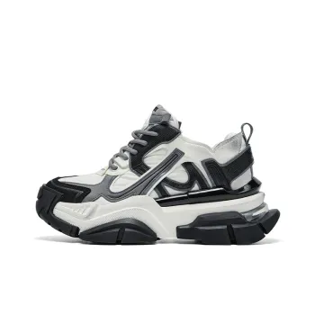 CHERYKALLY Wear Resistant Coverage Support Height Increasing Low Top Chunky Sneakers Women's