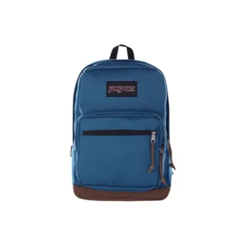 JanSport Polyester Backpack Medium Size Unisex Cool Blue