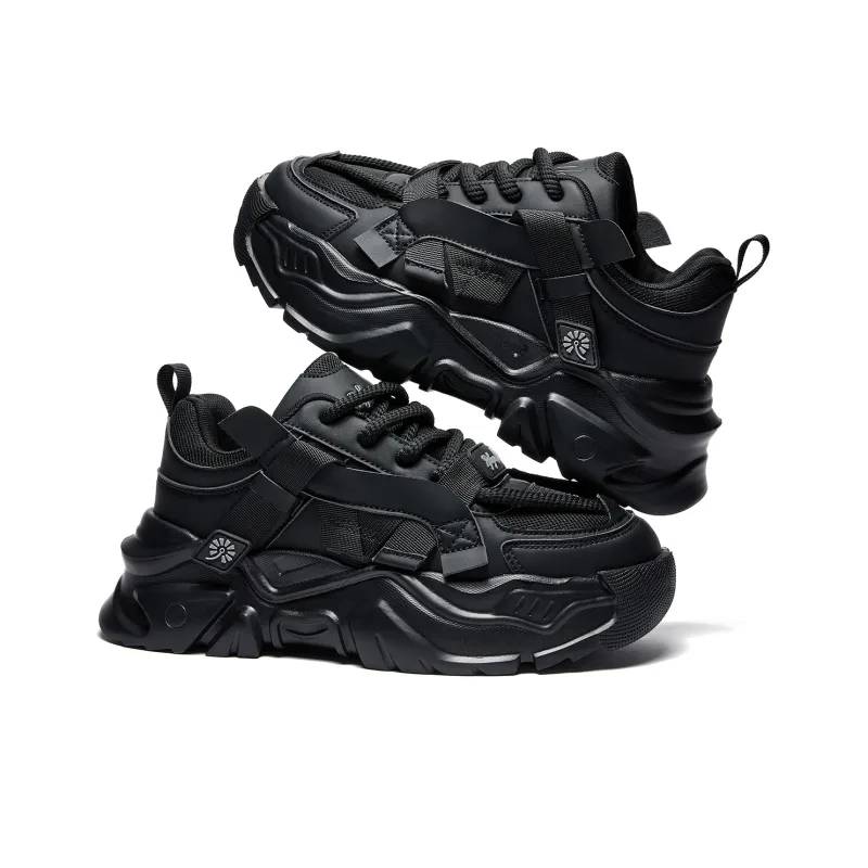 RIFUGIO VO' Wear-Resistant Height Increasing Low-Top Chunky Sneakers Unisex-10