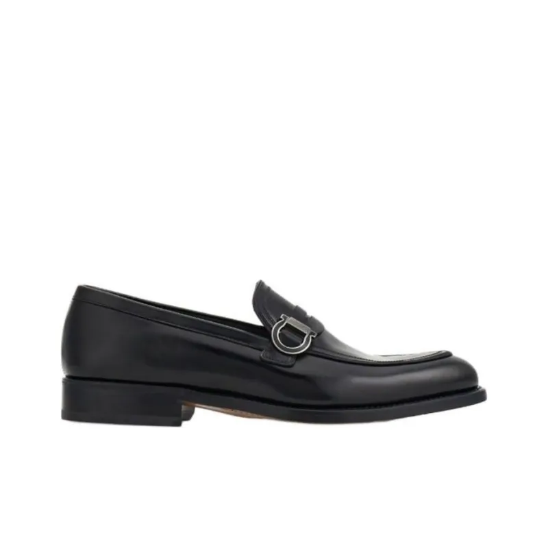 FERRAGAMO GANCINI Dress Shoes Men's Black-1