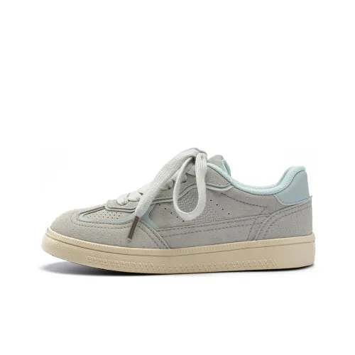 Dafu leaps forward Skateboard Shoes Women's Low-Top Beige