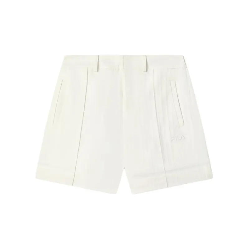 FILA HERITAGE Casual Shorts Women's Bright White-1