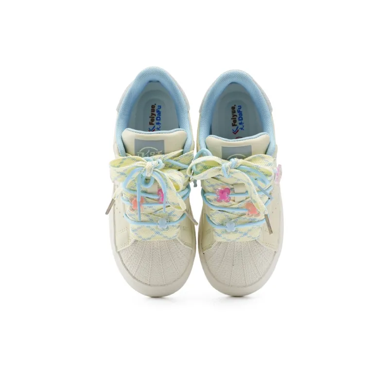 Dafu Leaps Forward Shell Head Anti-Slip And Wear-Resistant Breathable Low-Top Skateboard Shoes Women's-2