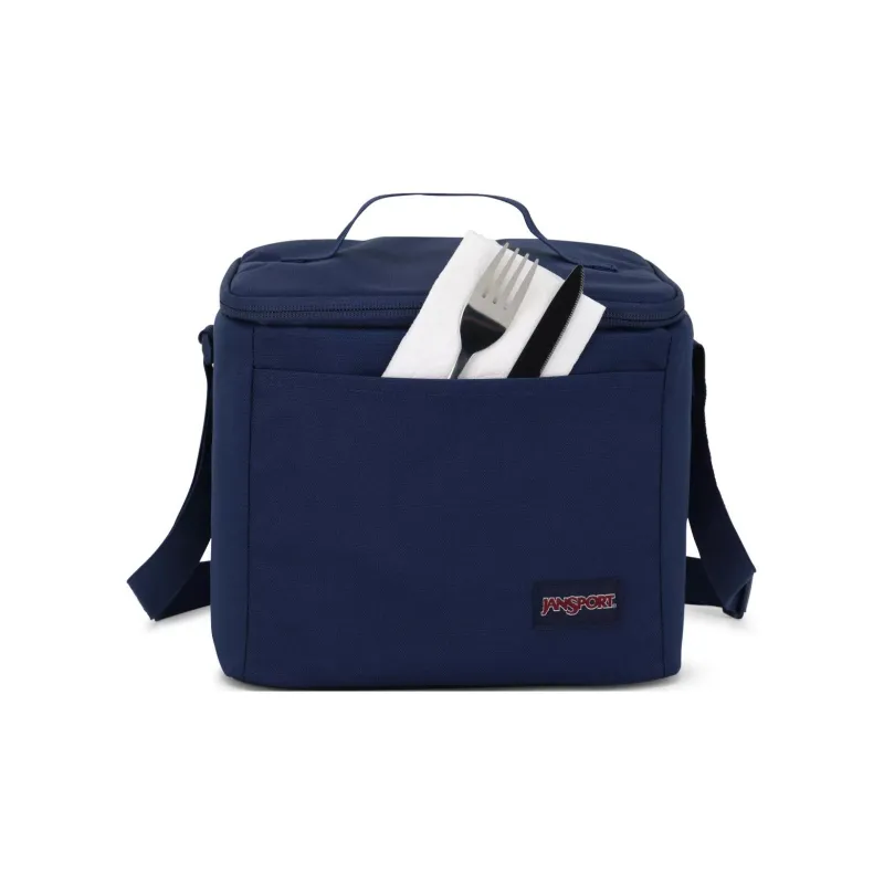 JanSport Recycled Polyester Lunch Bag Shoulder Bag Crossbody Bag Storage Bag Unisex Marine Blue-1