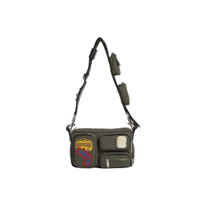 DSQUARED 2 Canadian-patch Messenger Bag-0