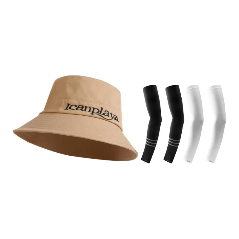 PEAK Cotton Bucket Hats Unisex Camel-3