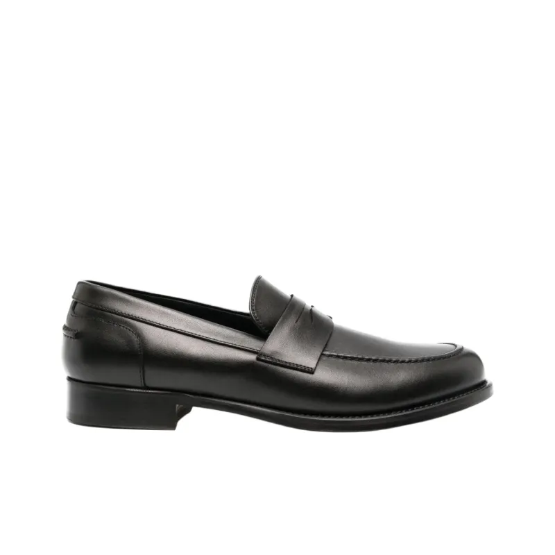 Canali Calf Leather Loafers-1
