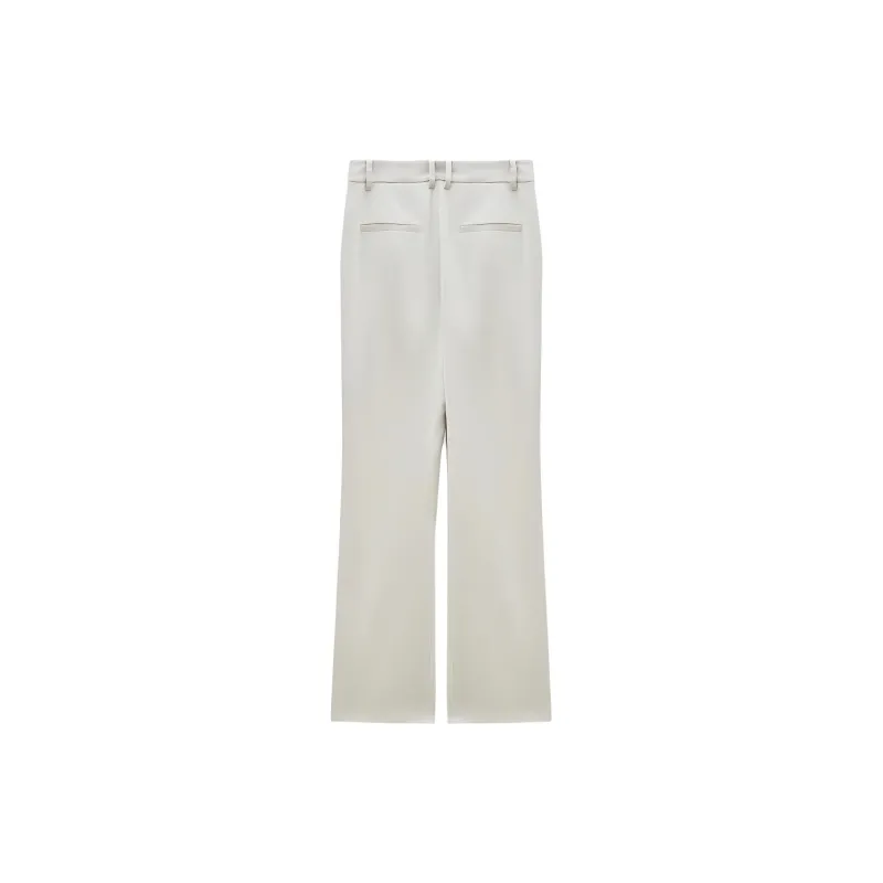 INSUN Suit Trouser Women's Light Gray-1