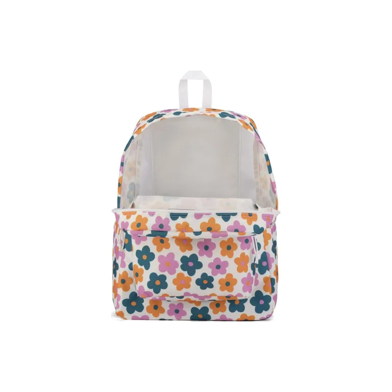 JanSport Polyester Backpack Unisex Multicolor Floral-2