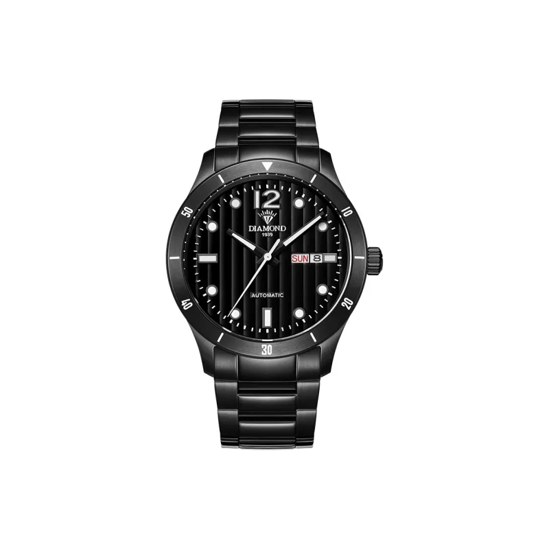 Diamond Automatic Mechanical Movement Men's Watches White Dial-6