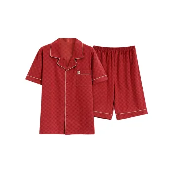 GOSO Pajama Set Men's Red Shades