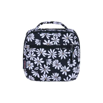 JanSport Recycled Polyester Storage Bag Unisex Violet With Black Accents