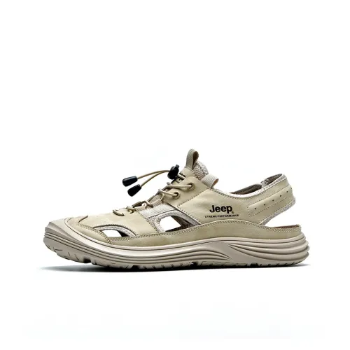 Jeep River Trekking Shoes Men's Sand