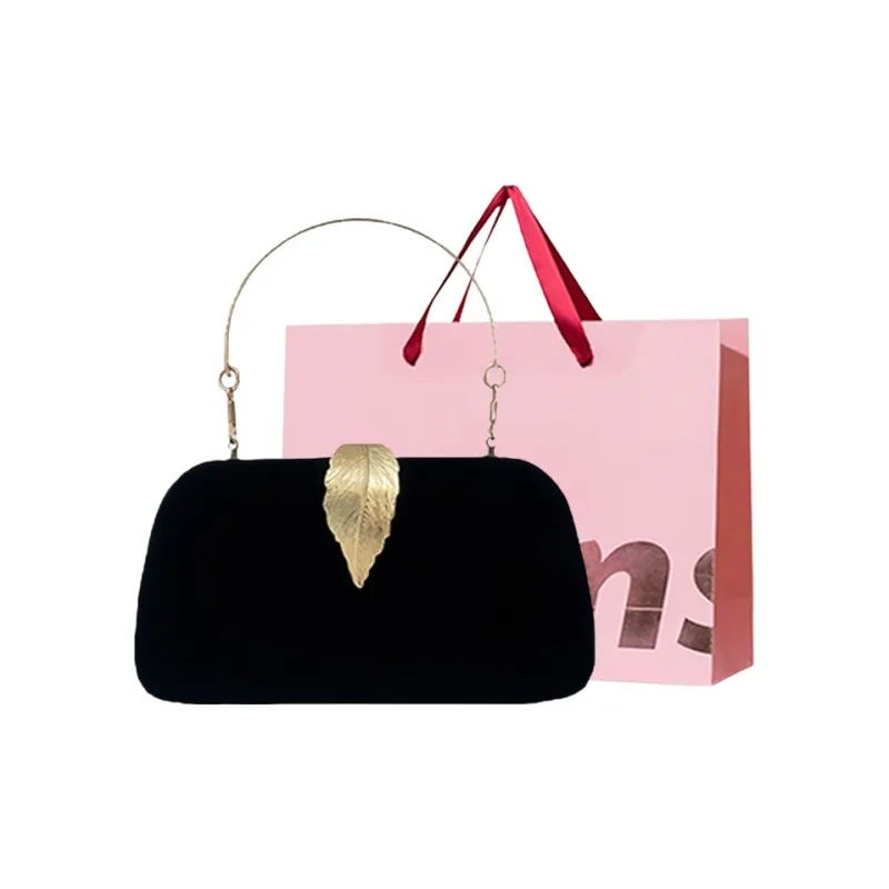 WHEELY BABY+ PU Eveningwear Envelope Bag Clutch Women's Black-0