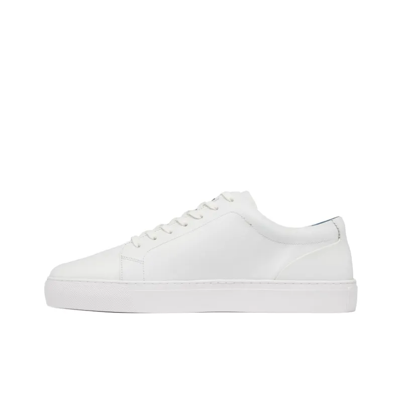 Oliver Sweeney Low-Top Skateboard Shoes Men's White-0