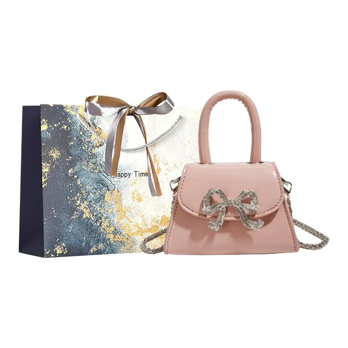 Iman's House PU Handbag, Shoulder Bag Women's Silver, Small/Pink, Small/Beige, Small/Black, Small-5