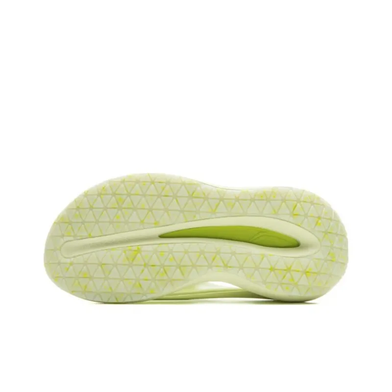 LiNing Yun You Slay Slip Resistant Abrasion Resistant Slide Slippers Unisex Light Fruit Green-4
