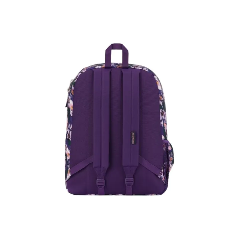JanSport Polyester Backpack Unisex Dark Purple-4