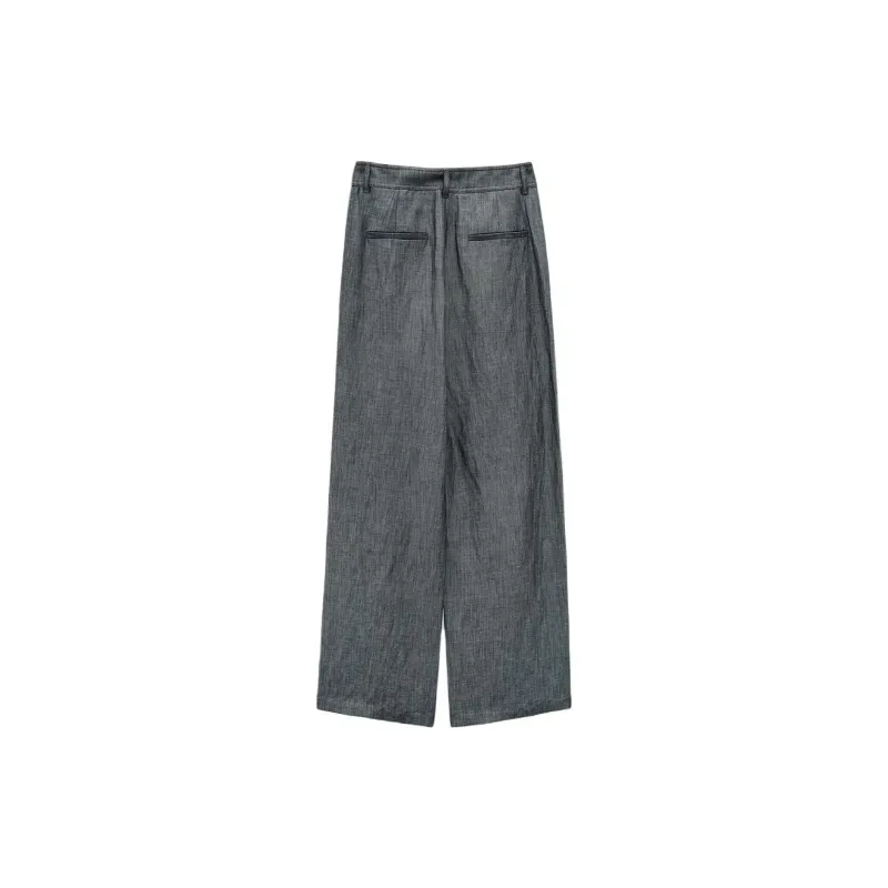INSUN Casual Pants Women's Slate Blue-1