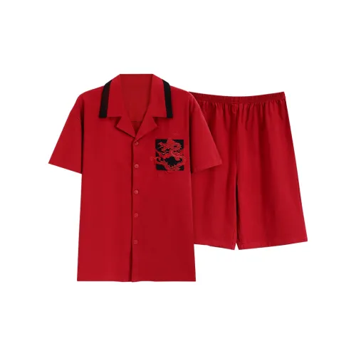 GOSO Pajama Set Men's Red Shades