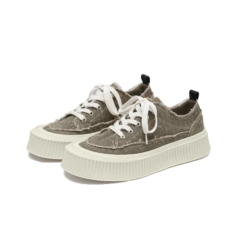 BUFFALO BOUND Anti-Slip Wear-Resistant Low-Top Skateboard Shoes Men's-13