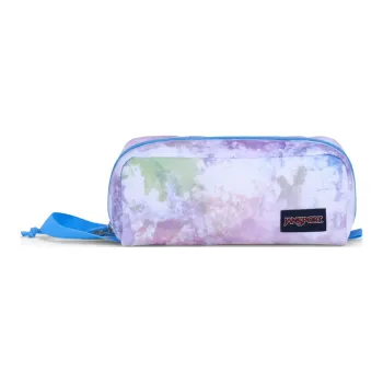 JanSport Polyester Makeup Bag Storage Bag Unisex Light Blue Purple