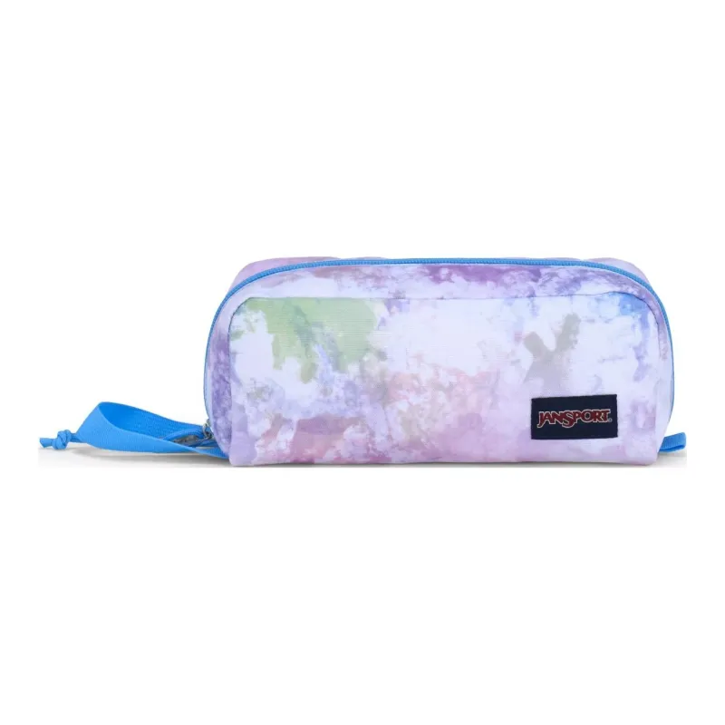 JanSport Polyester Makeup Bag Storage Bag Unisex Light Blue Purple-0
