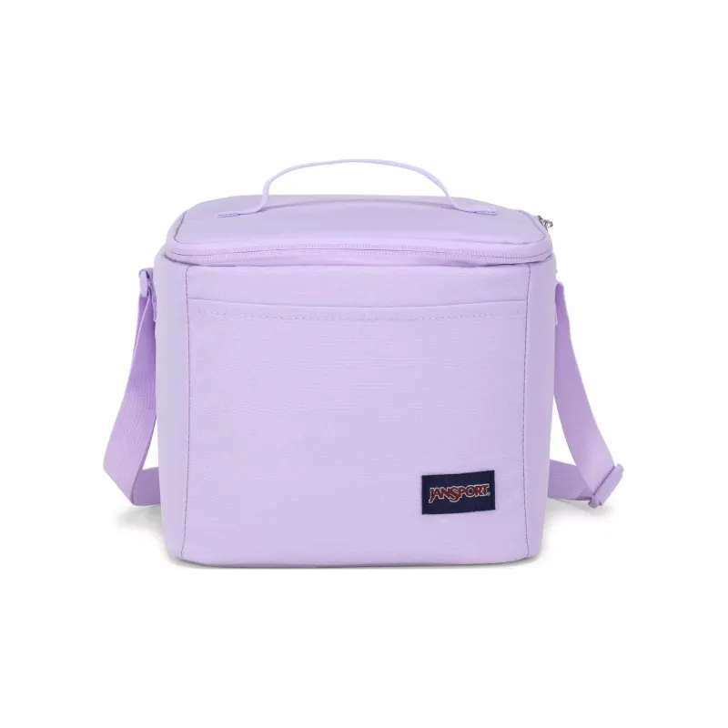 JanSport Polyester Crossbody Bag Lunch Bag Storage Bag Unisex Light Purple-0