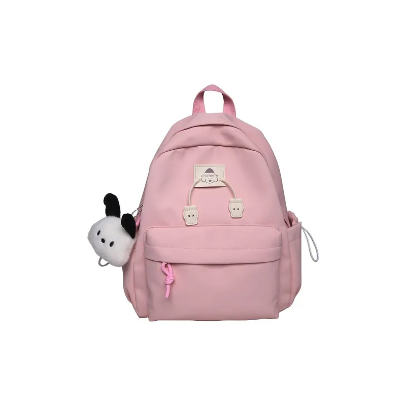 SWIMADE Nylon Backpack Regular Women's White/Black/Yellow/Blue-18