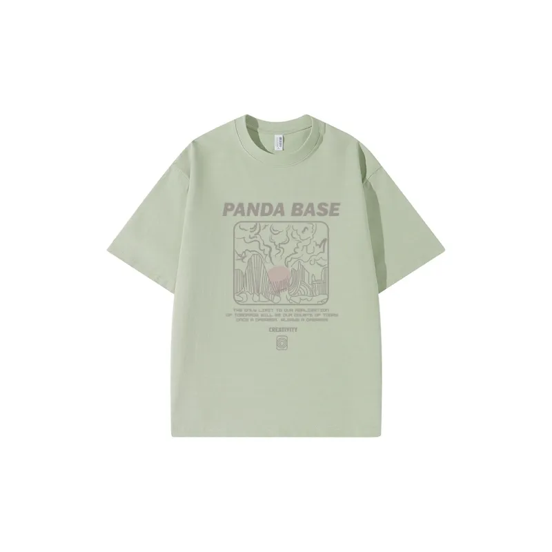 PANDA BASE T Shirts Unisex-6