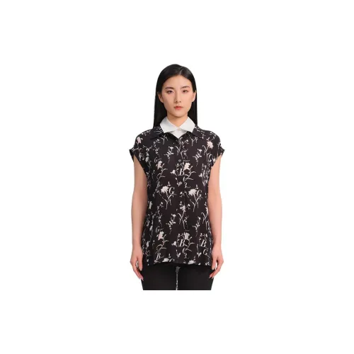 Blood Glitter Shirts Women's Black Multicolor