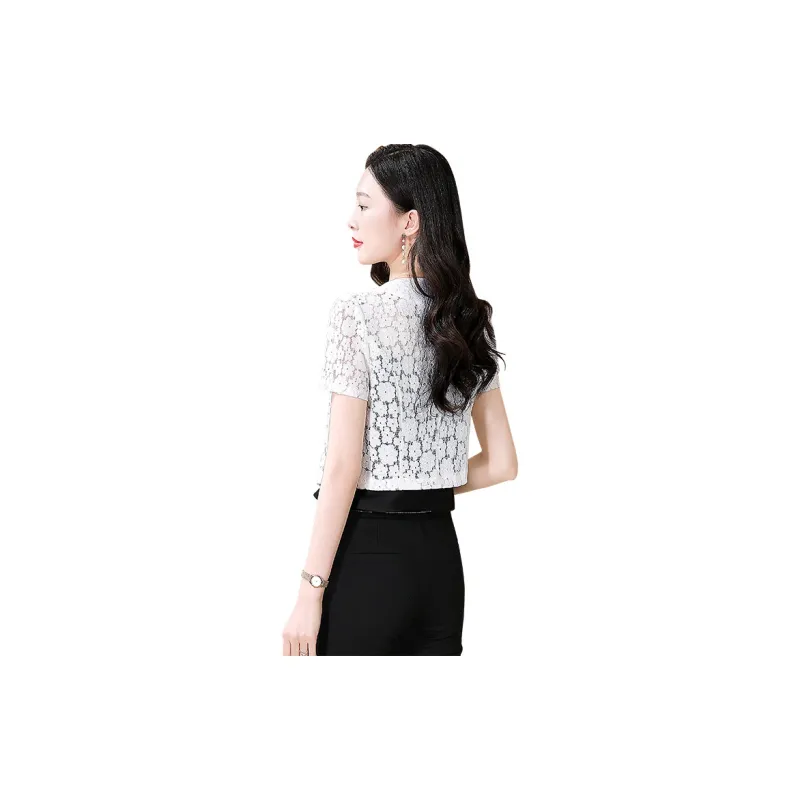 Cypress House Cropped Coat Women's White-1