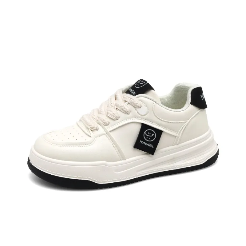 Honey GIRL Anti Slip Wear Resistant Low Top Skateboard Shoes-3