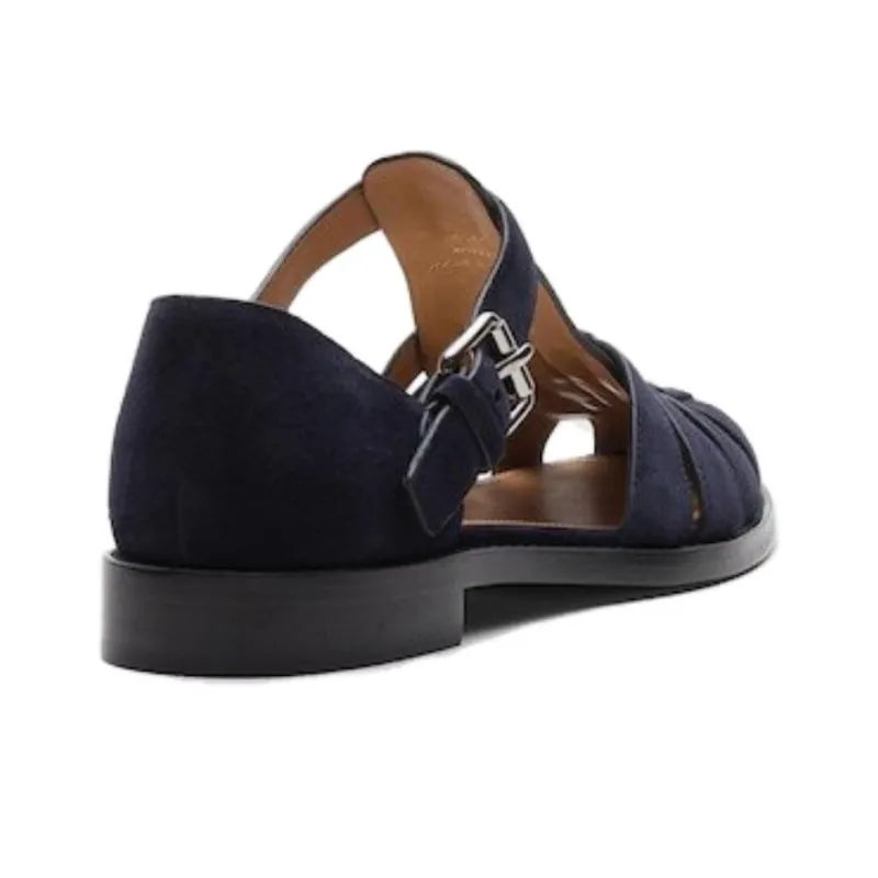 CHURCH'S Kelsey Roman Sandals Women's Blue-4