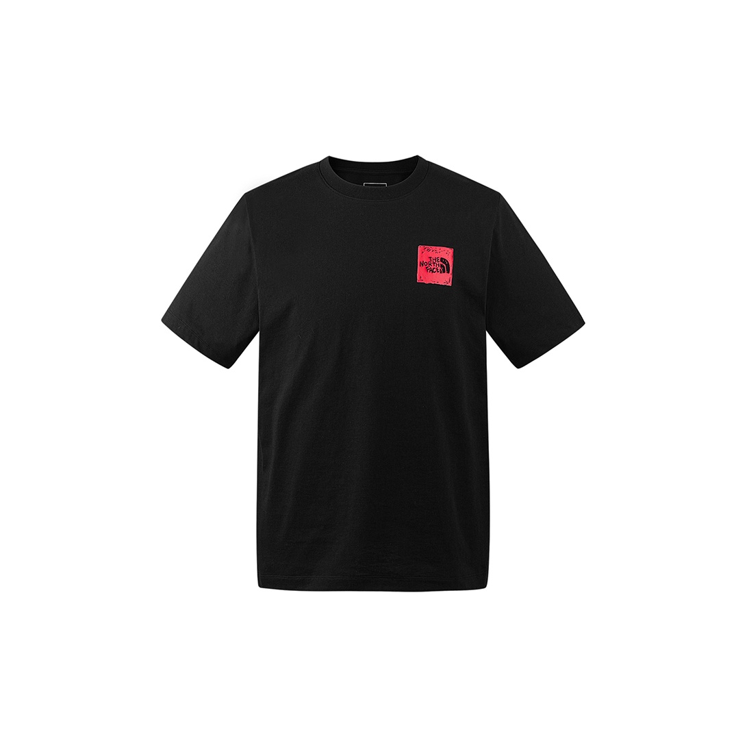 THE NORTH FACE T-Shirts Unisex Black L - POIZON