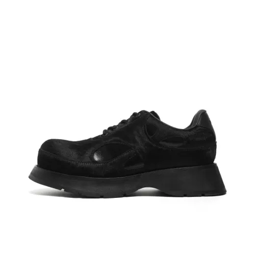 ARCcc Men's Casual Shoes Unisex Low-Top Black