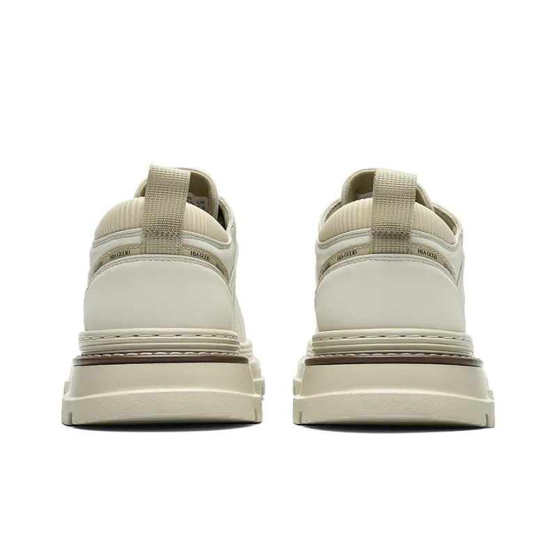 HLA Vintage Outdoor Casual Fleece-Lined Versatile Work Boots Low-Top Wear-Resistant Men's-10