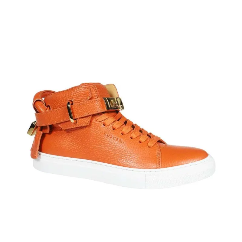 Buscemi ALCE Skateboard Shoes Men's Orange-2