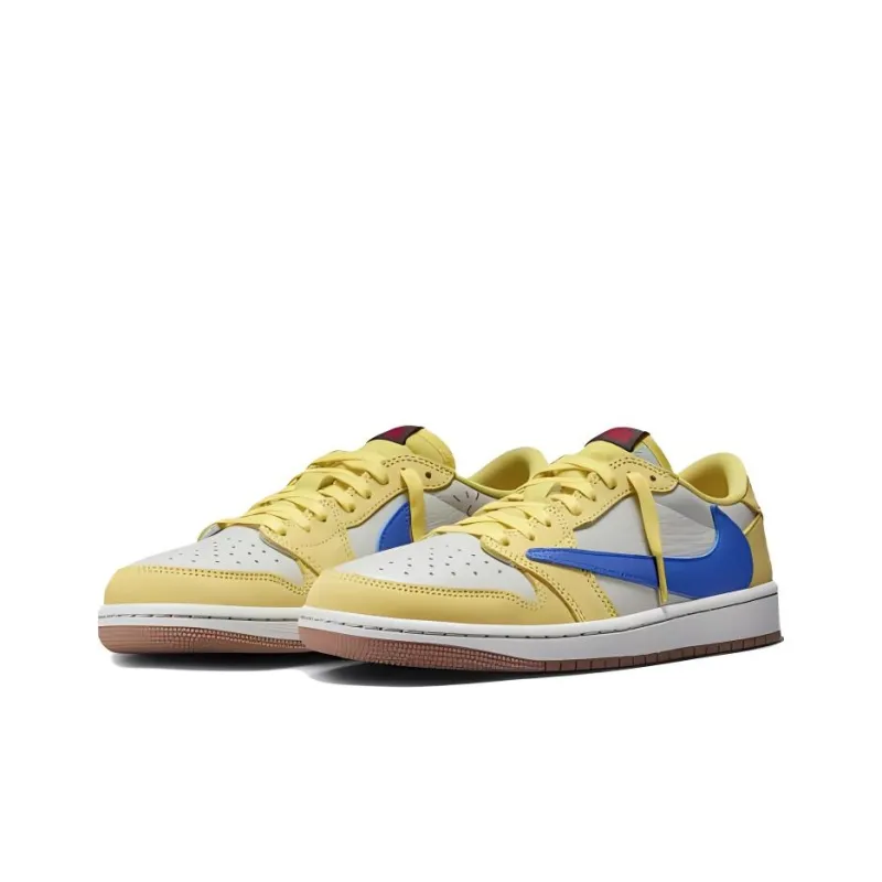 Jordan 1 Retro Low OG SP Travis Scott Canary Women's-2