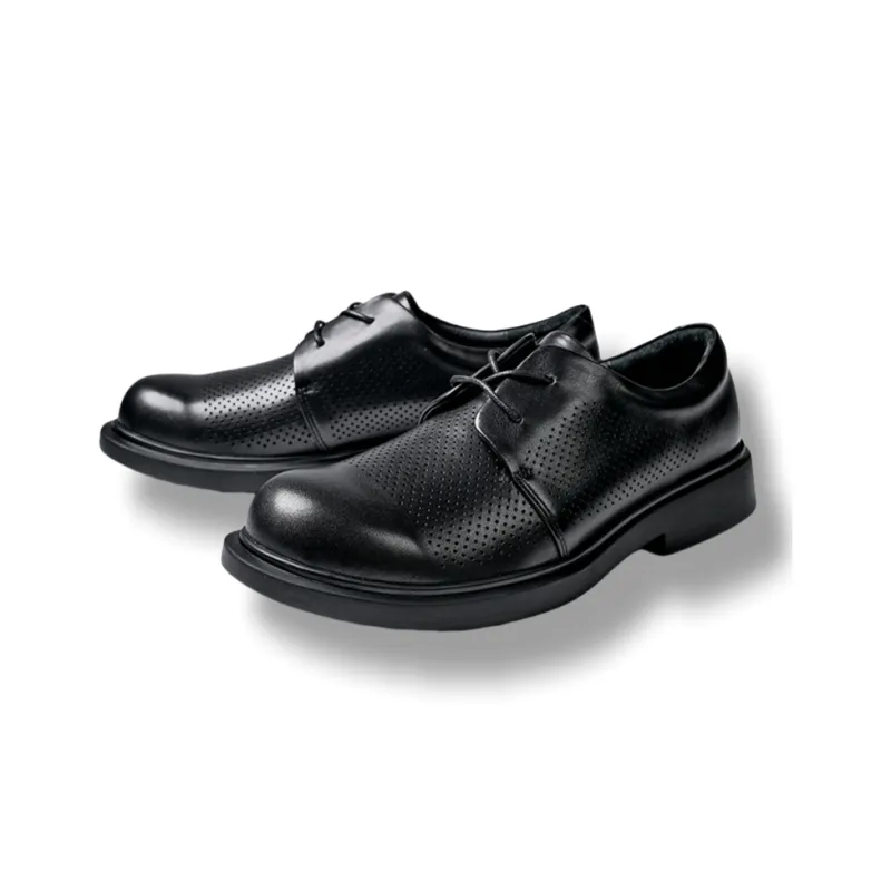 Brounvanm Men's Casual Shoes Men Low Top Black/Coffee-2