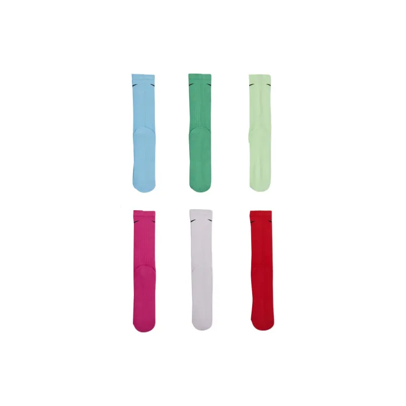 Nike Mid Calf Socks Unisex 6 Pack Multicolor-1