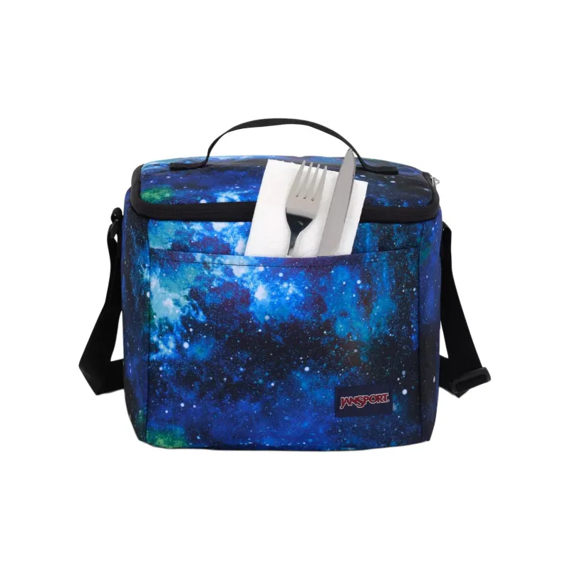 JanSport Polyester Lunch Bag Storage Bag Crossbody Bag Unisex Starry Blue-3