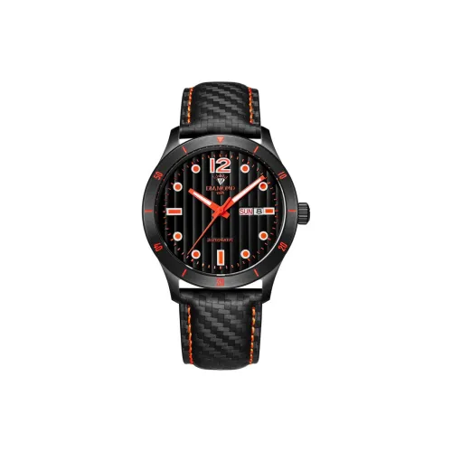 Diamond Automatic Mechanical Movement Watch Men's Watches Black Dial
