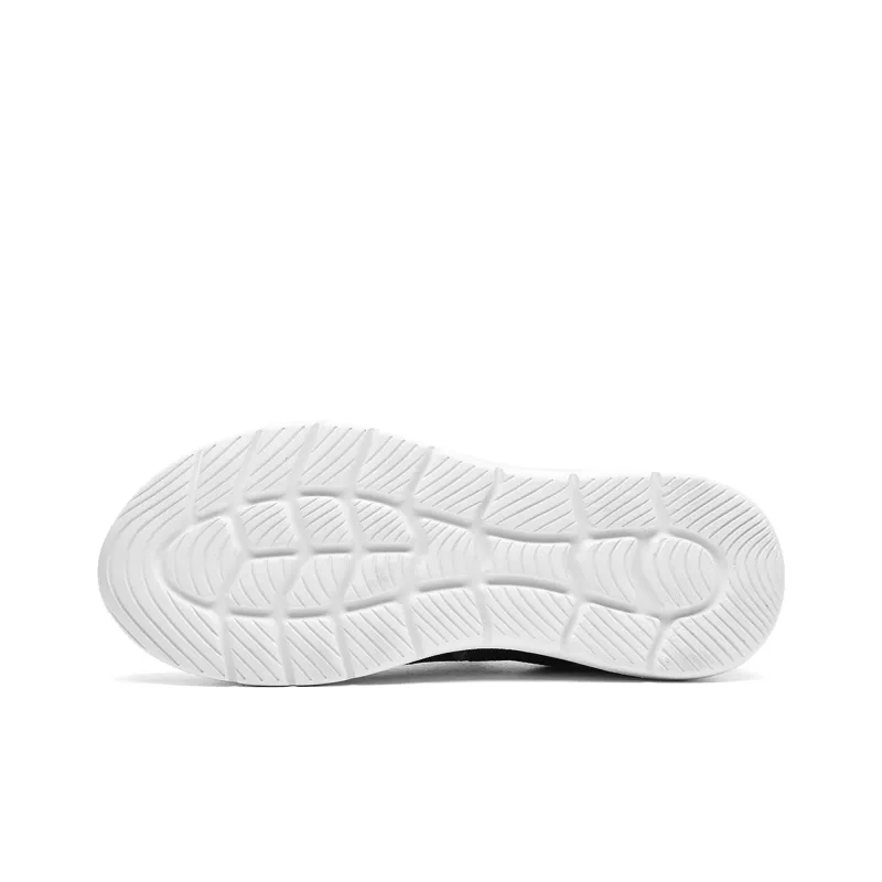 HLA Men's Breathable Comfortable Height Increasing Flyknit Lightweight Slip-on Casual Shoes-11