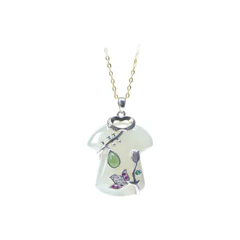 Fan Lan S925 Silver Hetian Jade Pendants Women's White Jade