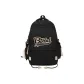Black Backpack with White Duck Charm