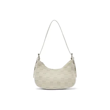 CORALDAISY Synthetic Leather Shoulder Bag Women's White