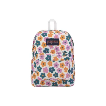 JanSport Polyester Backpack Unisex Multicolor Floral