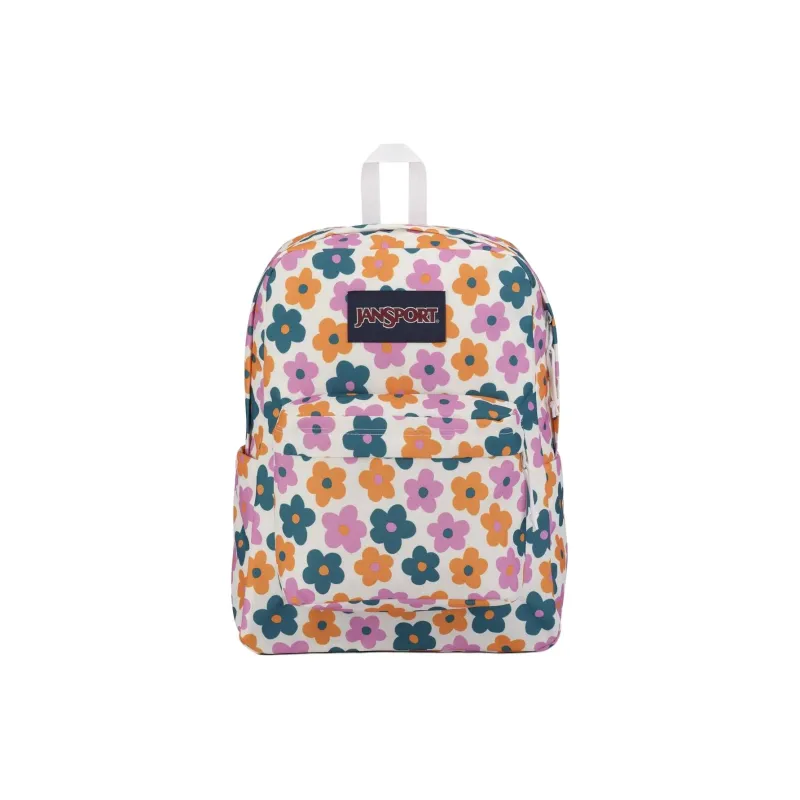 JanSport Polyester Backpack Unisex Multicolor Floral-0